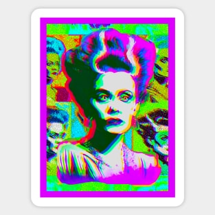 POPPIN POP Bride of Frankenstein Sticker